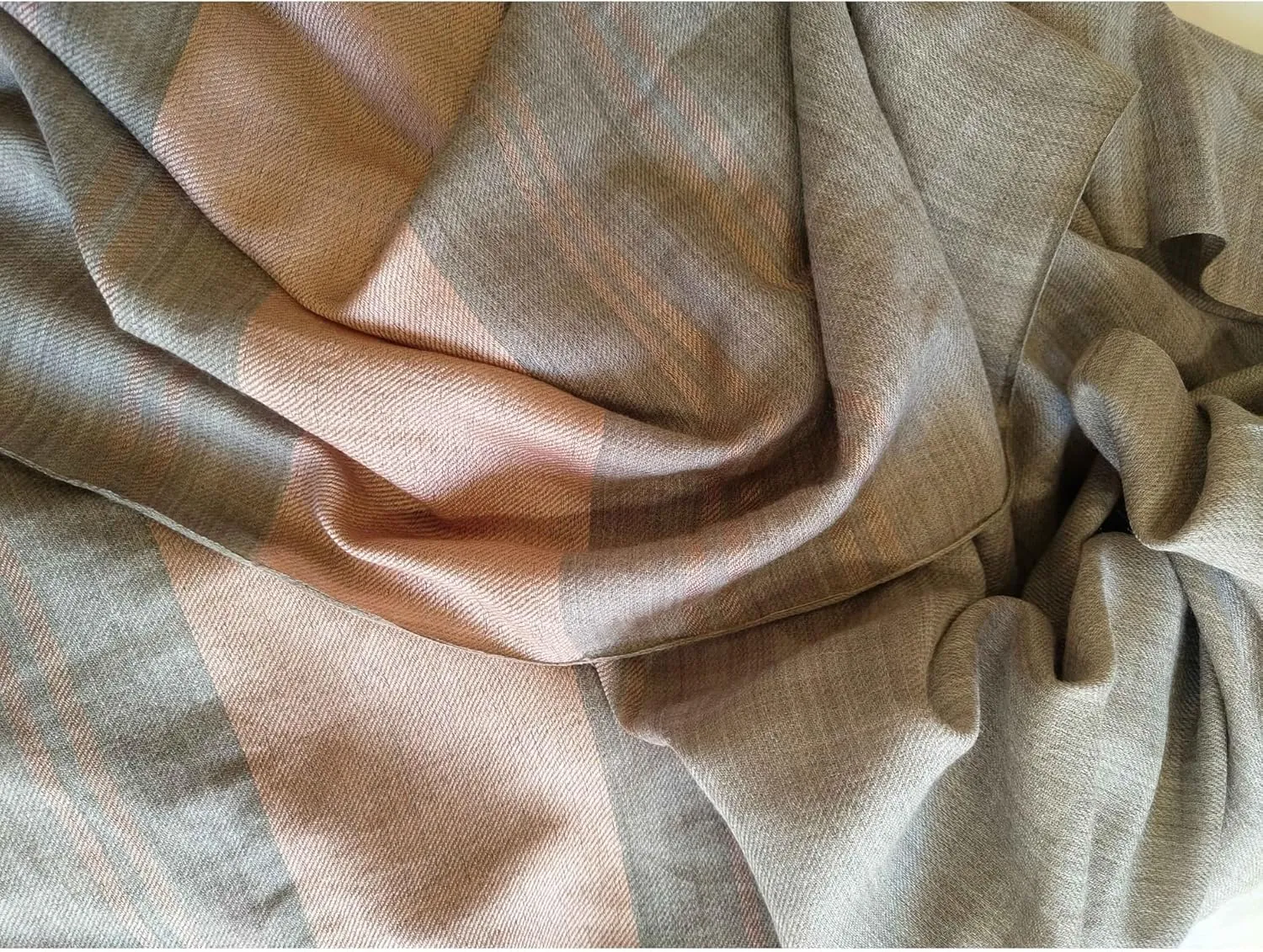 100% pure Cashmere Scarf, Super large size for Men and Women, Warm & Soft Pashmina scarves