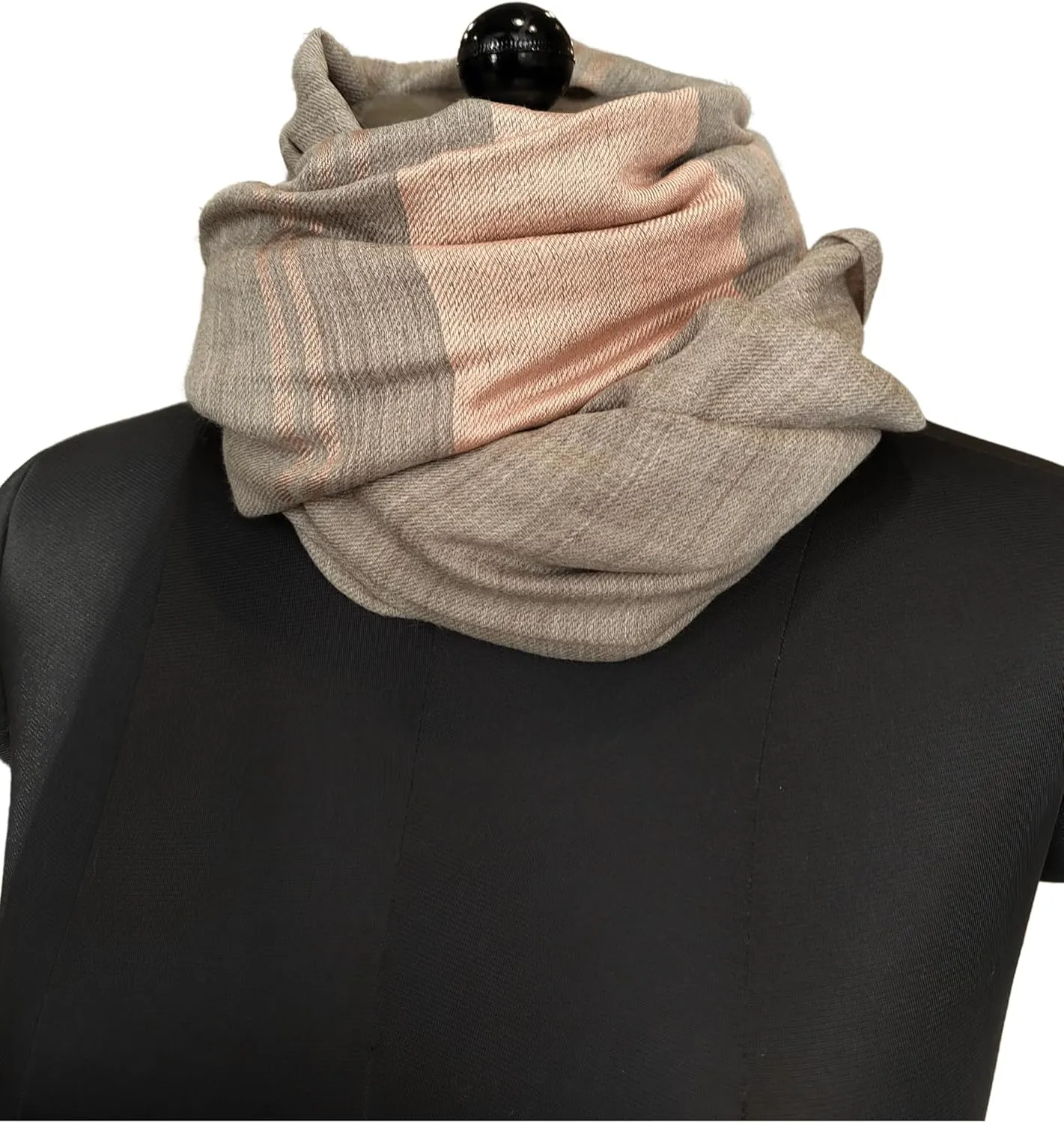 100% pure Cashmere Scarf, Super large size for Men and Women, Warm & Soft Pashmina scarves