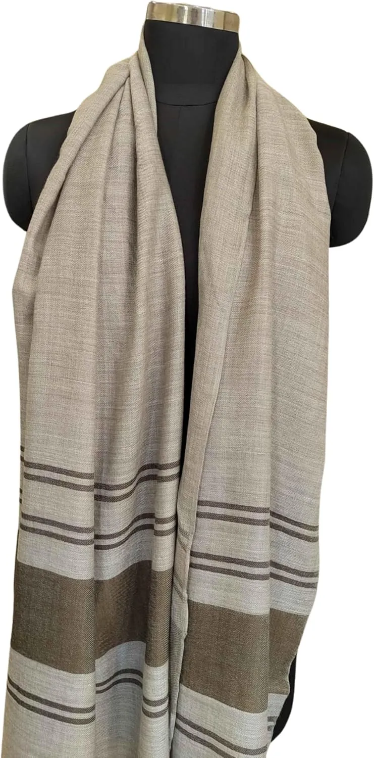 100% pure Cashmere Scarf, Super large size for Men and Women, Warm & Soft Pashmina scarves