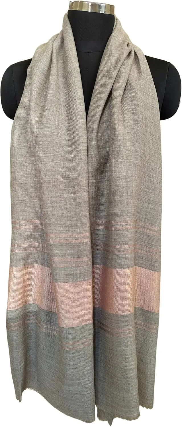 100% pure Cashmere Scarf, Super large size for Men and Women, Warm & Soft Pashmina scarves