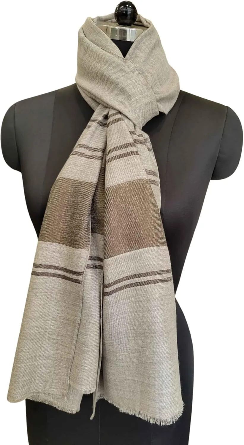 100% pure Cashmere Scarf, Super large size for Men and Women, Warm & Soft Pashmina scarves