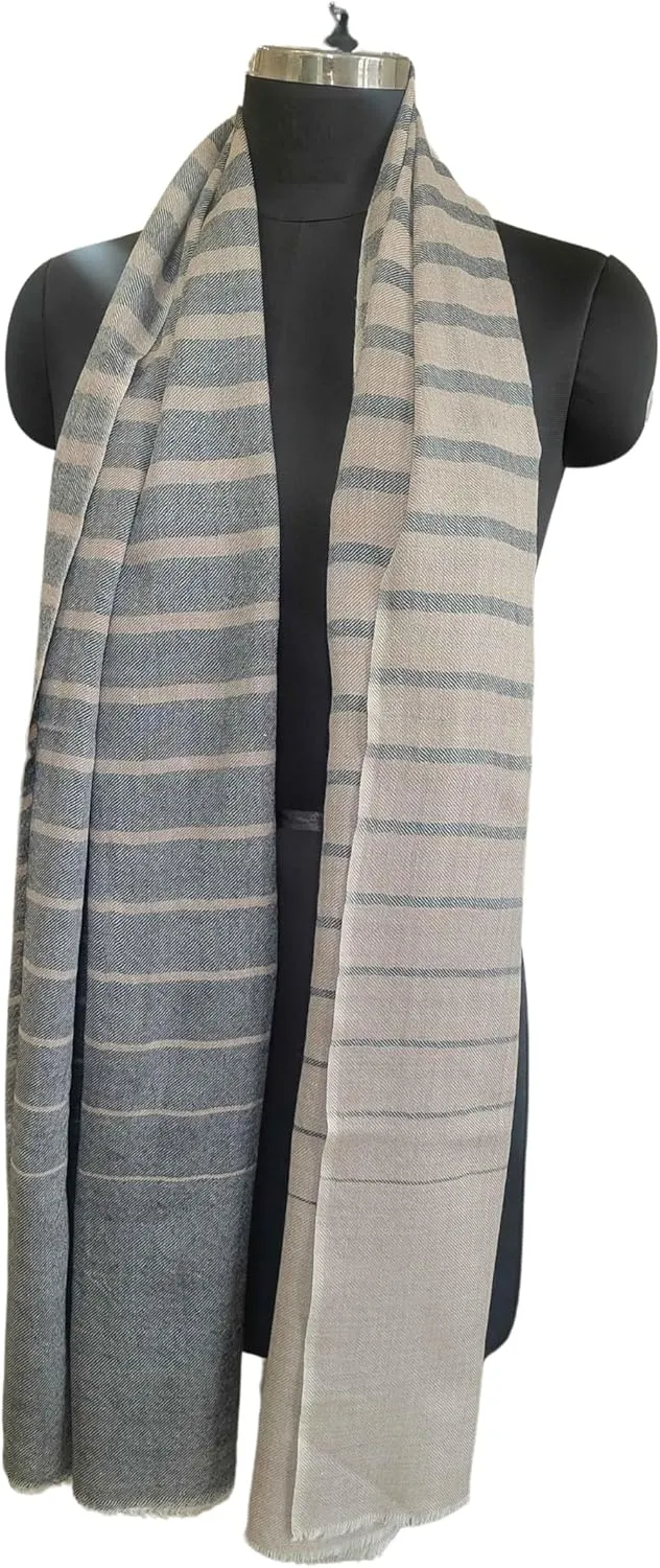 100% pure Cashmere Scarf, Super large size for Men and Women, Warm & Soft Pashmina scarves