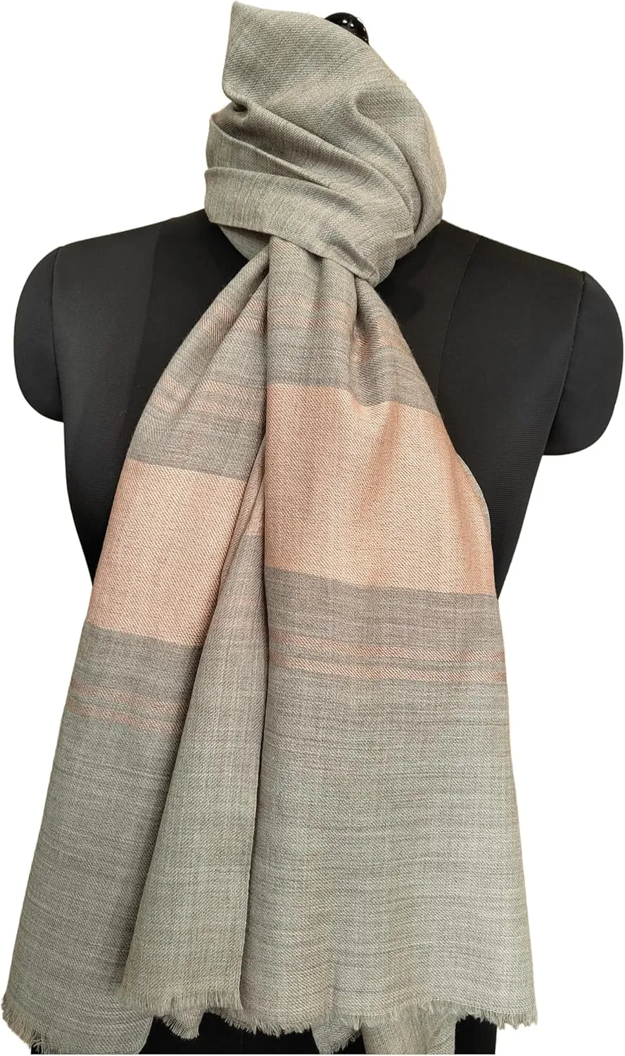 100% pure Cashmere Scarf, Super large size for Men and Women, Warm & Soft Pashmina scarves