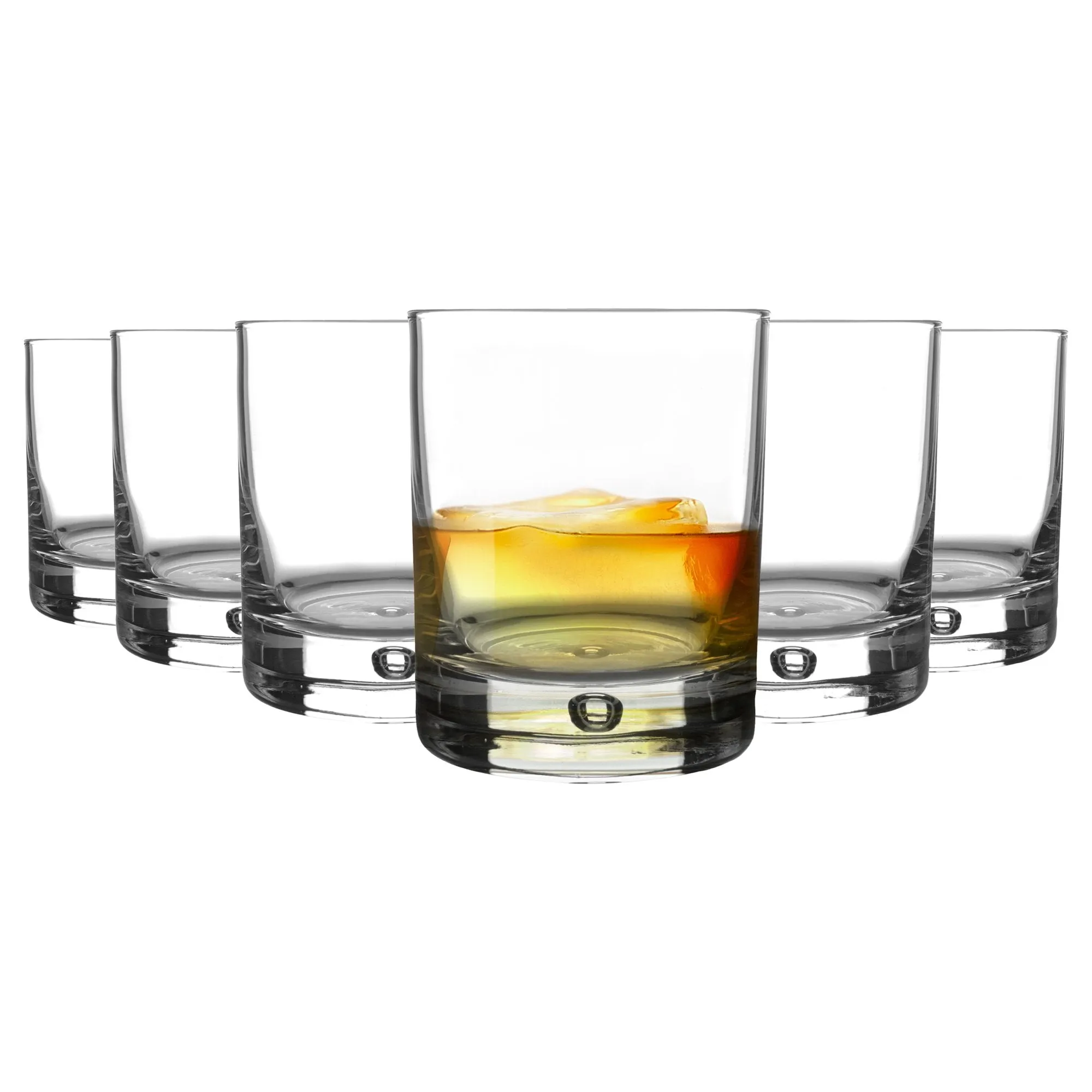 280ml Barglass Whisky Glasses - Pack of Six - By Bormioli Rocco