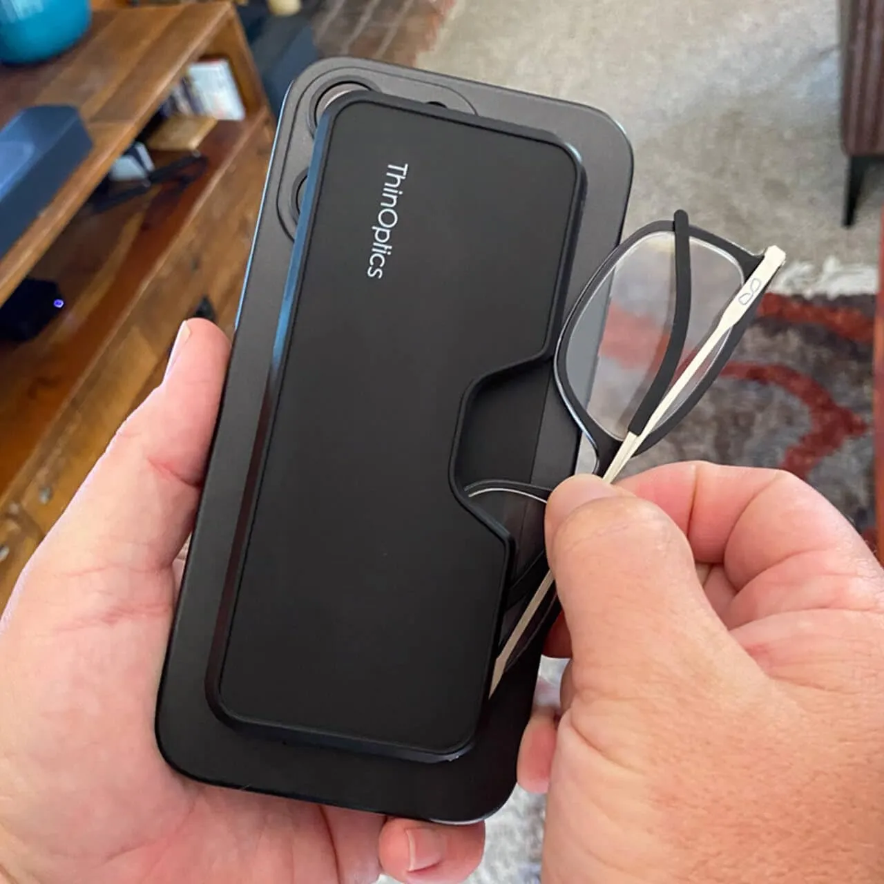 Always With You ThinOptics Reading Glasses - Ultra Thin and Lightweight Readers with Case - MagSafe Compatible
