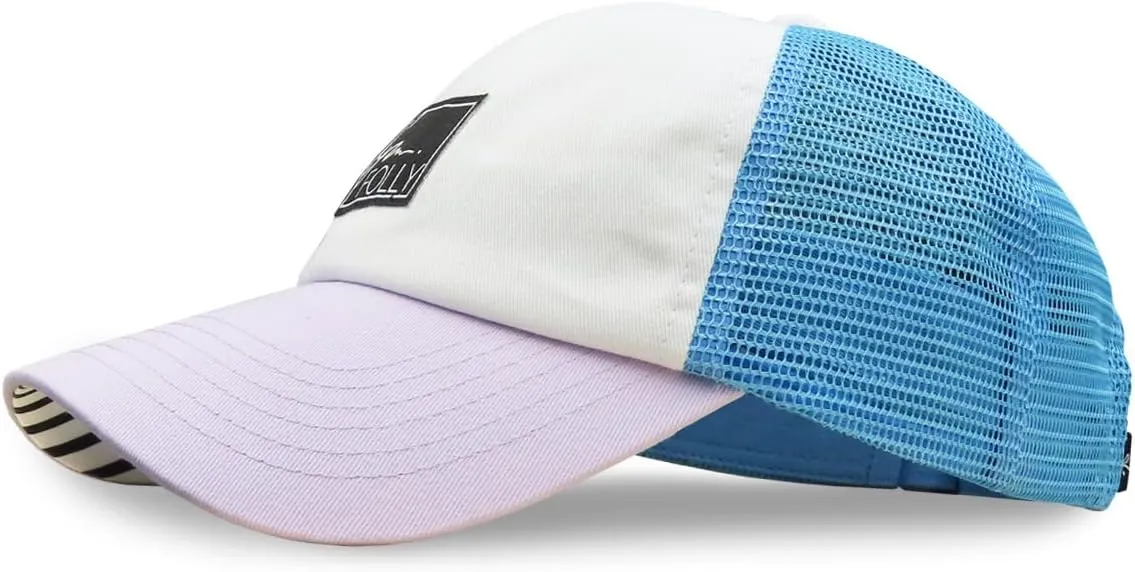 Baseball Cap for Women in Cute Dad Hat Design with Mesh to Stay Cool at The Beach in Summer