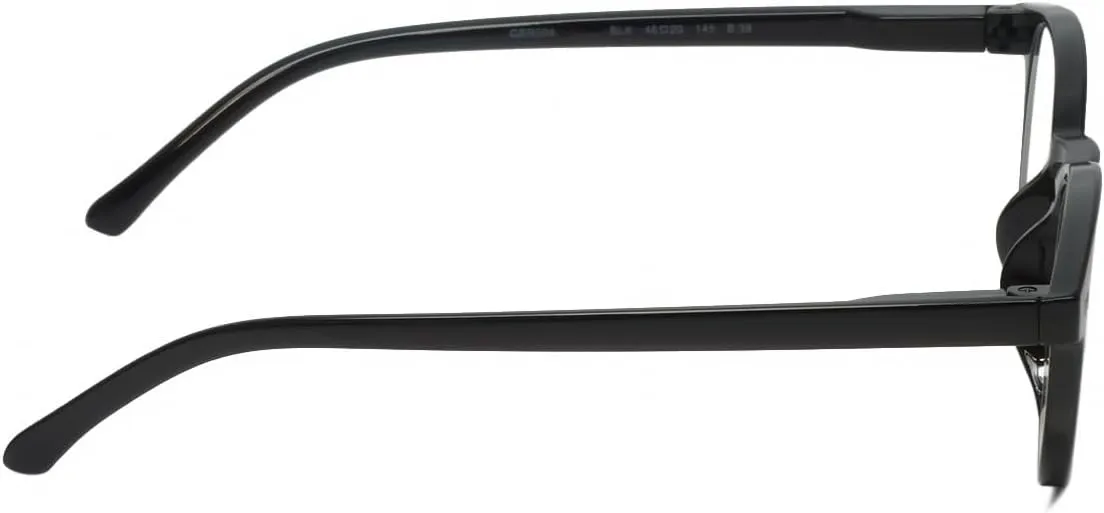Calabria Beene GBR004 Designer Oval Reading Glasses Blue Light Blocking or Clear Lens Mens Stylish Readers Trendy Eyeglasses