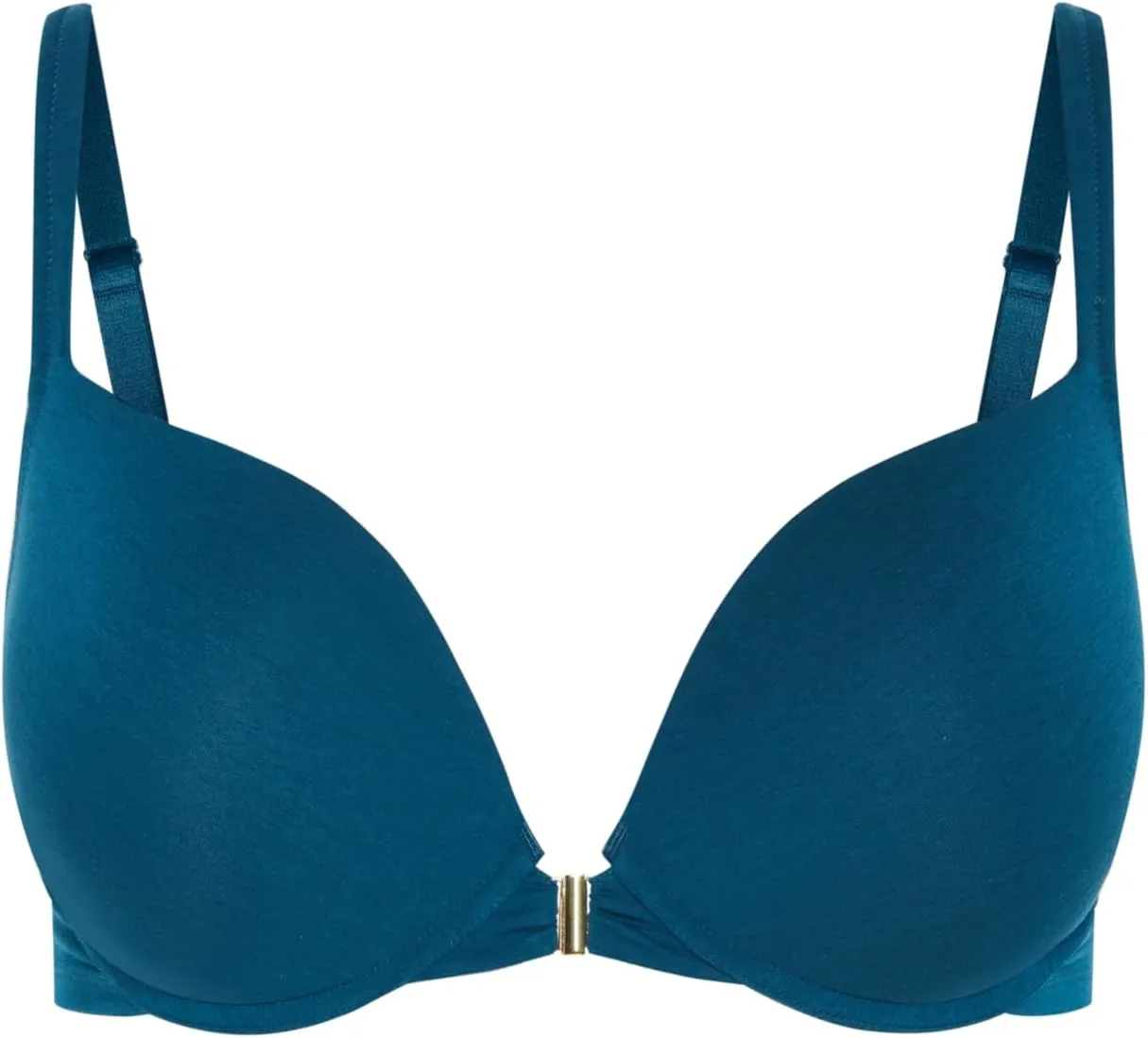City Chic Women's Plus Size Bra - Smooth & Chic Front Close Cotton Push Up