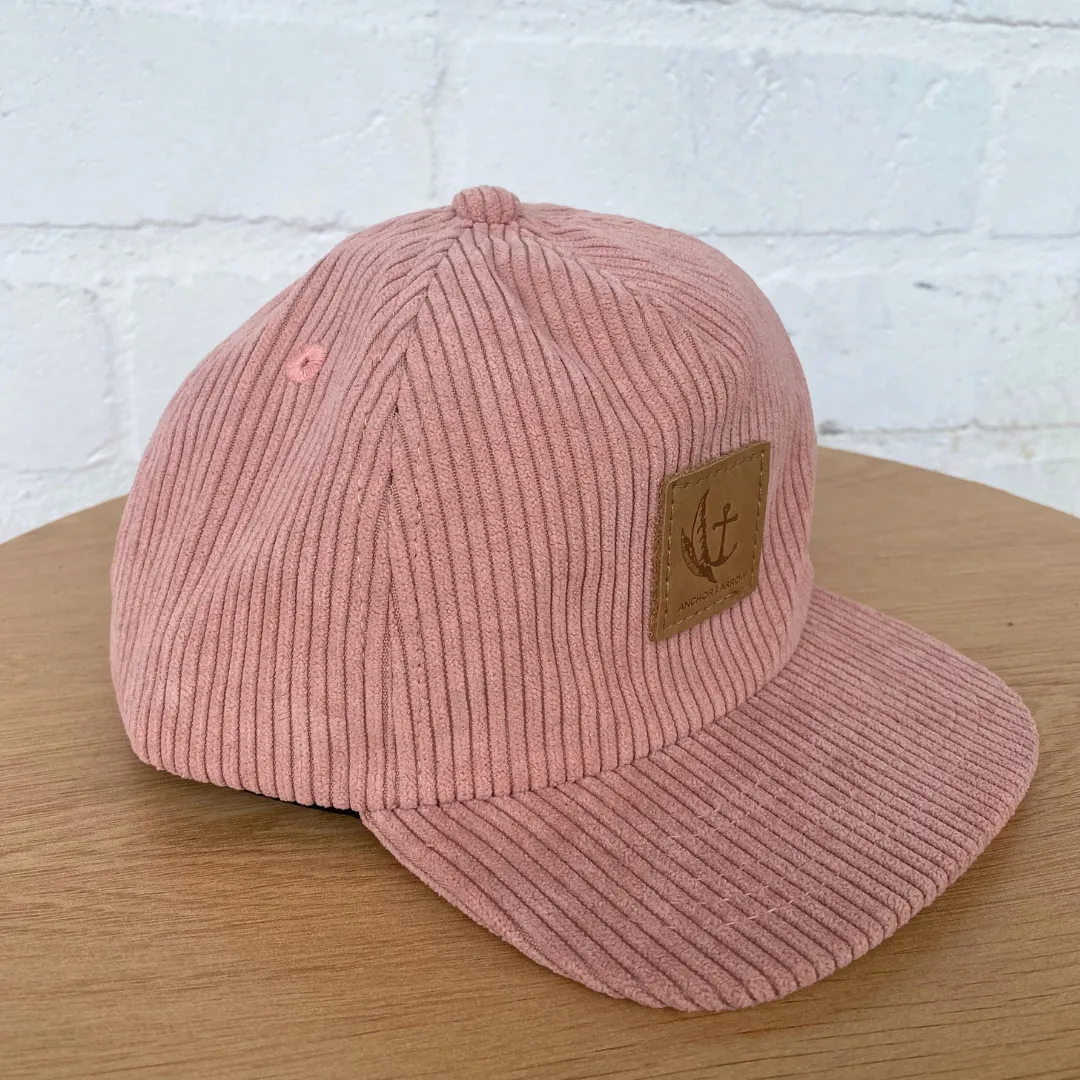 Corduroy Hat - Blush