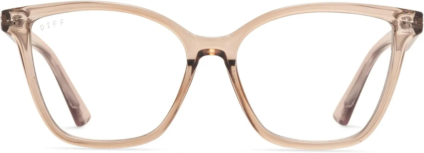 DIFF Reading glasses Leah blue light blocking, Lightweight Oversized Readers for Women