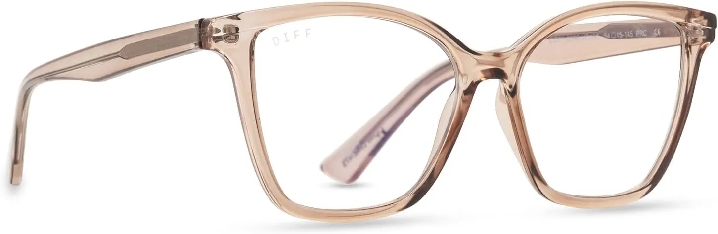 DIFF Reading glasses Leah blue light blocking, Lightweight Oversized Readers for Women