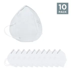 DISPOSABLE KN95 FACE MASKS - PERSONAL USE - PACK OF 10 - UPDATED