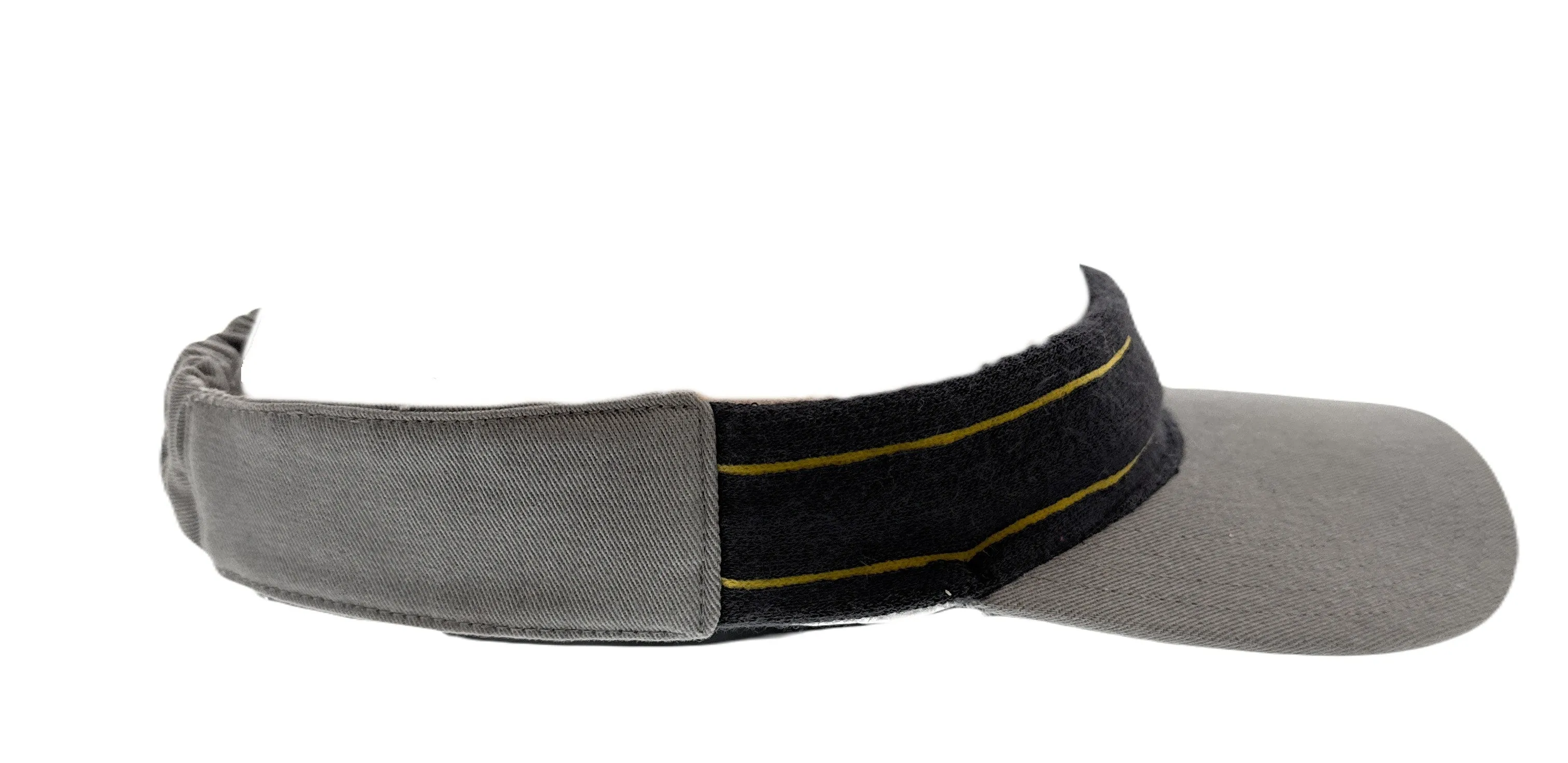 Dolce & Gabbana Cotton Blend Athletic Grey Visor-Adult M