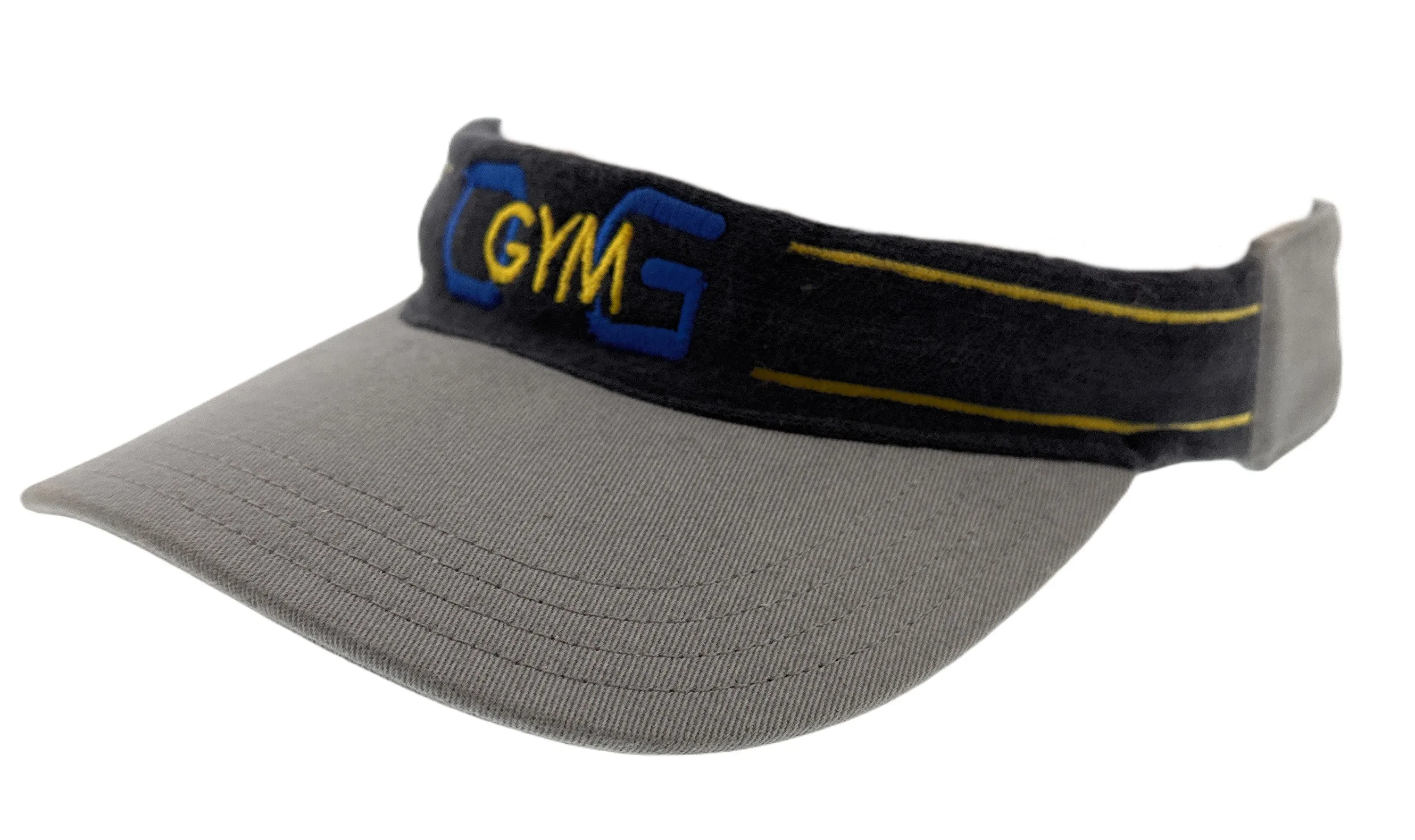Dolce & Gabbana Cotton Blend Athletic Grey Visor-Adult M