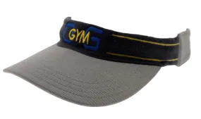 Dolce & Gabbana Cotton Blend Athletic Grey Visor-Adult M