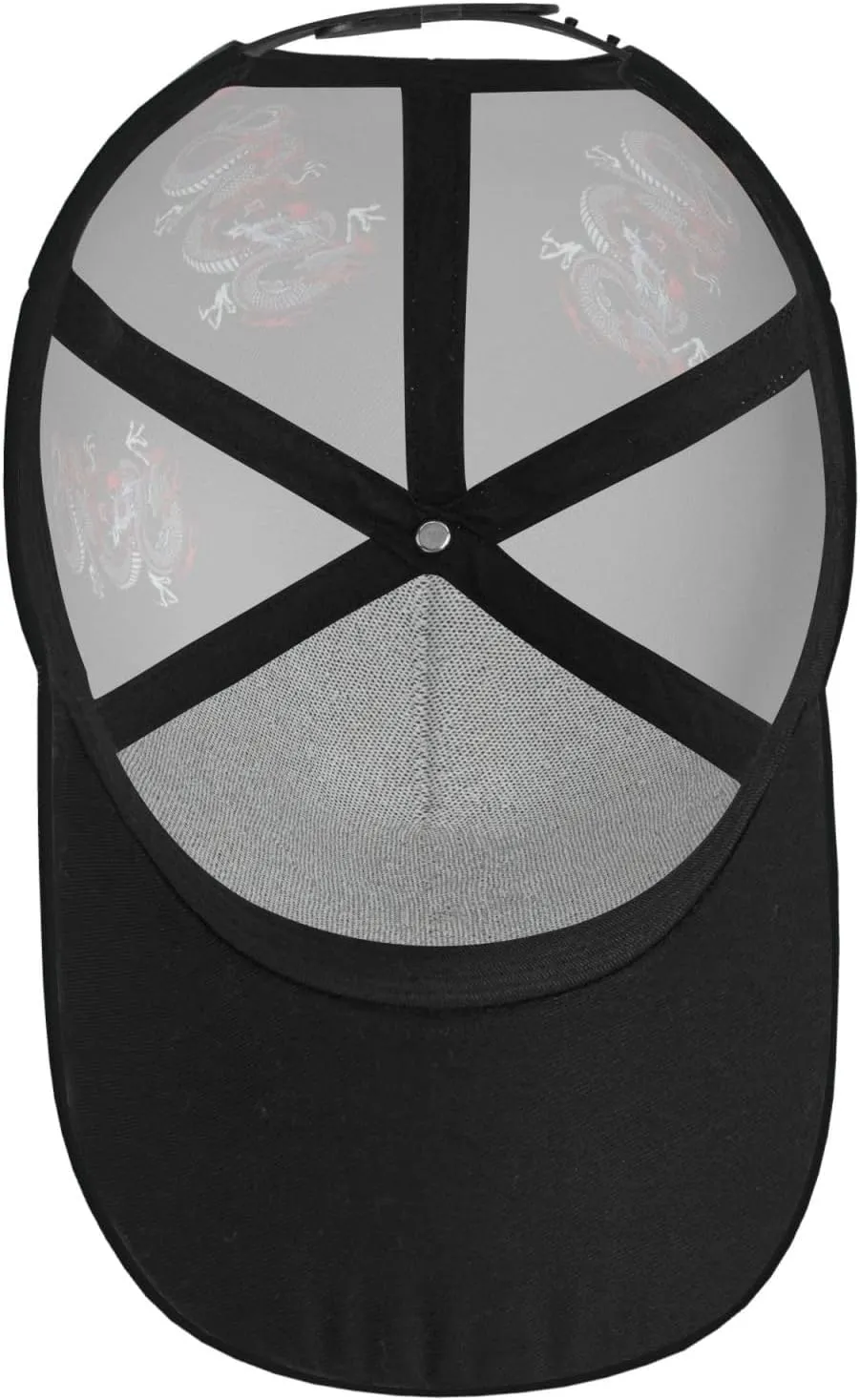 Dragon Hats Women Men Men Cool Dragon Baseball Cap Mesh Ball Cap Trucker Hat Adjustable Snapback Hat