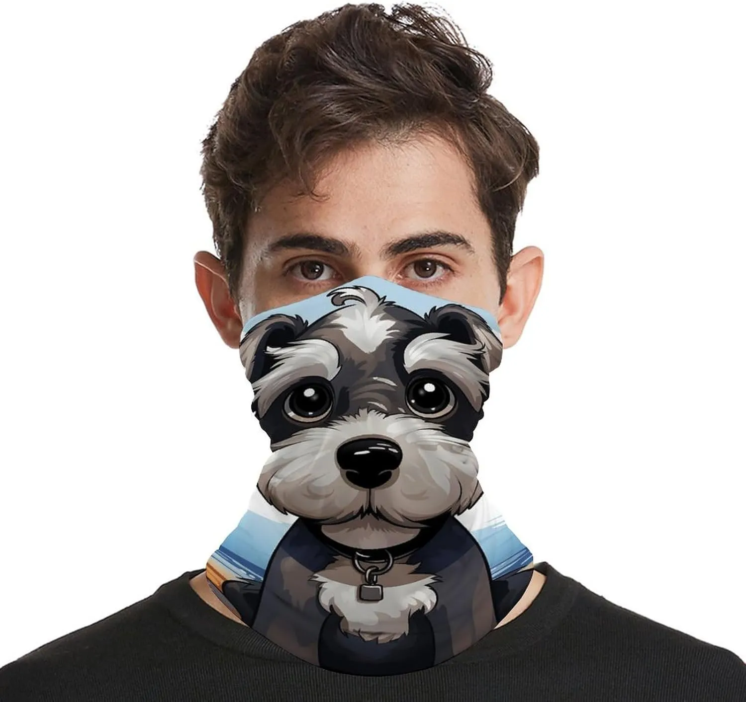 Face Mask for Men Women Neck Gaiter Beautiful Peacock Flowers Seamless Face Cover Versatile Bandana Sports Face Scarf