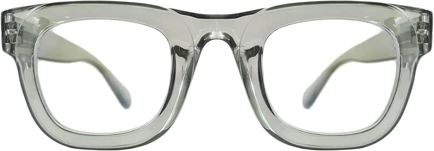 Gabriel   Simone Dylan Reading Glasses for Men and Women - Blue Light Blocking, Ultra-Thin Scratch-Resistant Lenses Case
