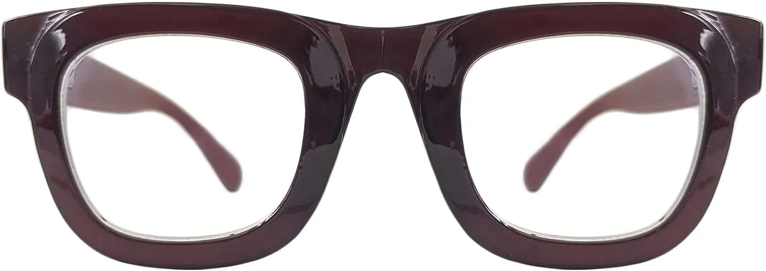 Gabriel   Simone Dylan Reading Glasses for Men and Women - Blue Light Blocking, Ultra-Thin Scratch-Resistant Lenses Case