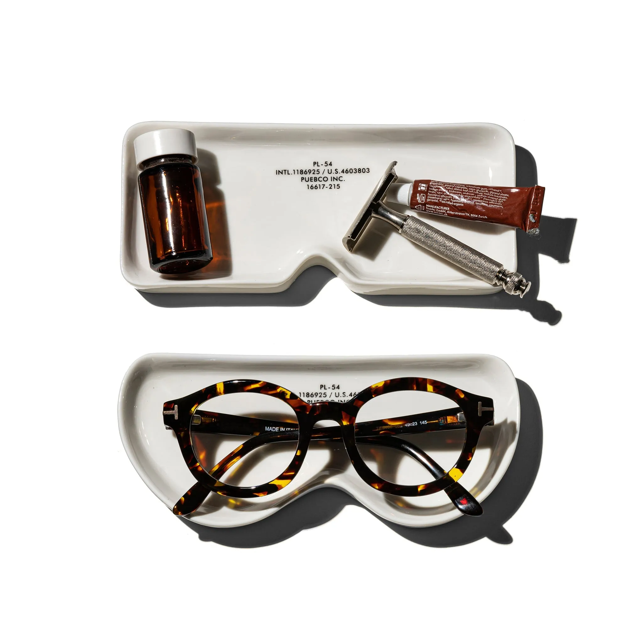 GLASSES TRAY - ROUND