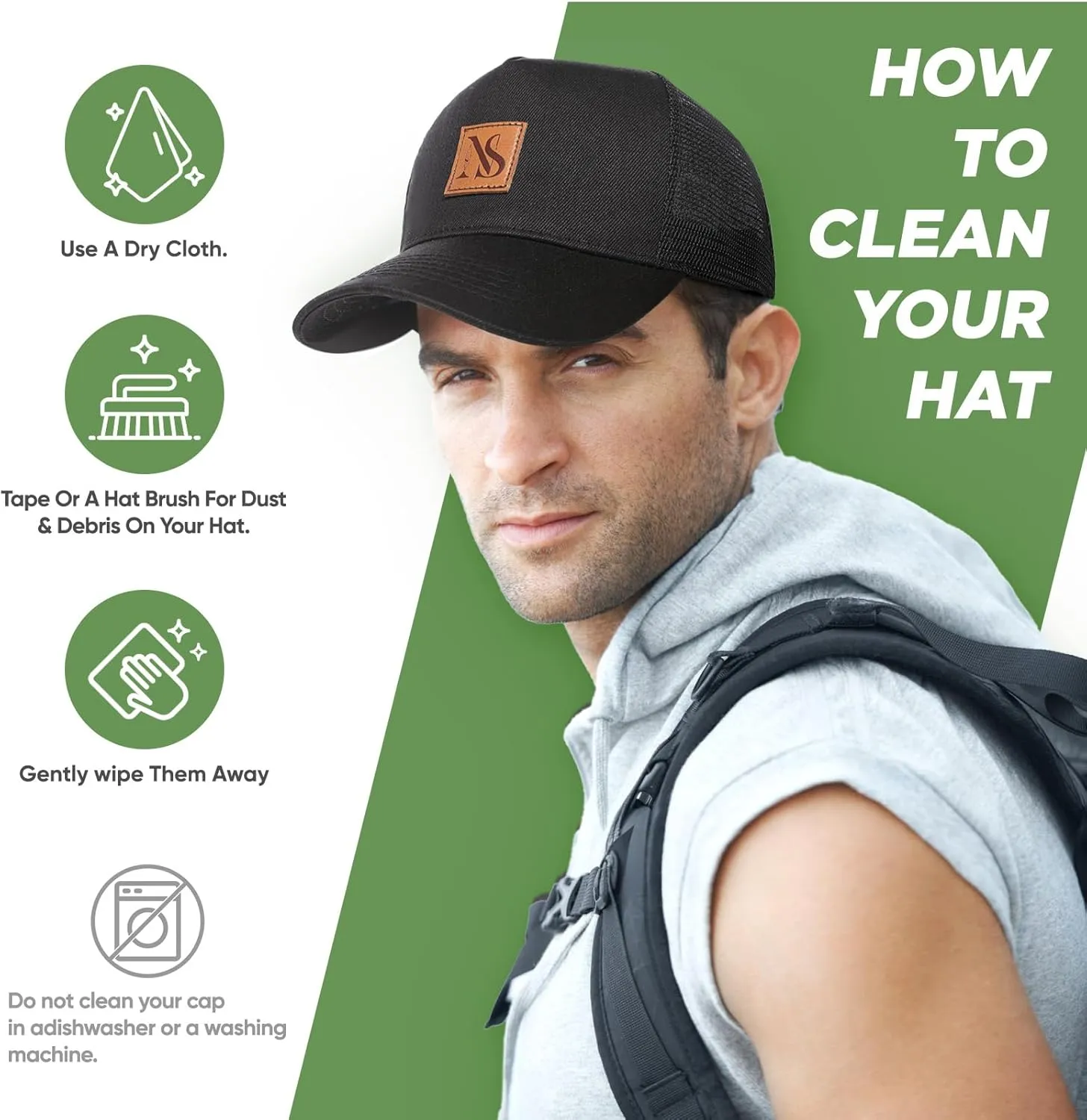Hemp Snapback Hats for Men & Women, Natural UV Protection, Womens Trucker Hats, Twill Fabric, Mens Baseball Hats