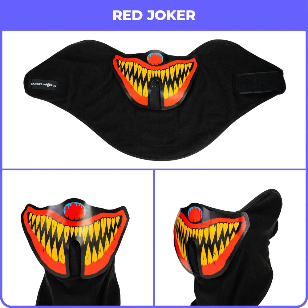 Joker LED Sound Reactive Mask