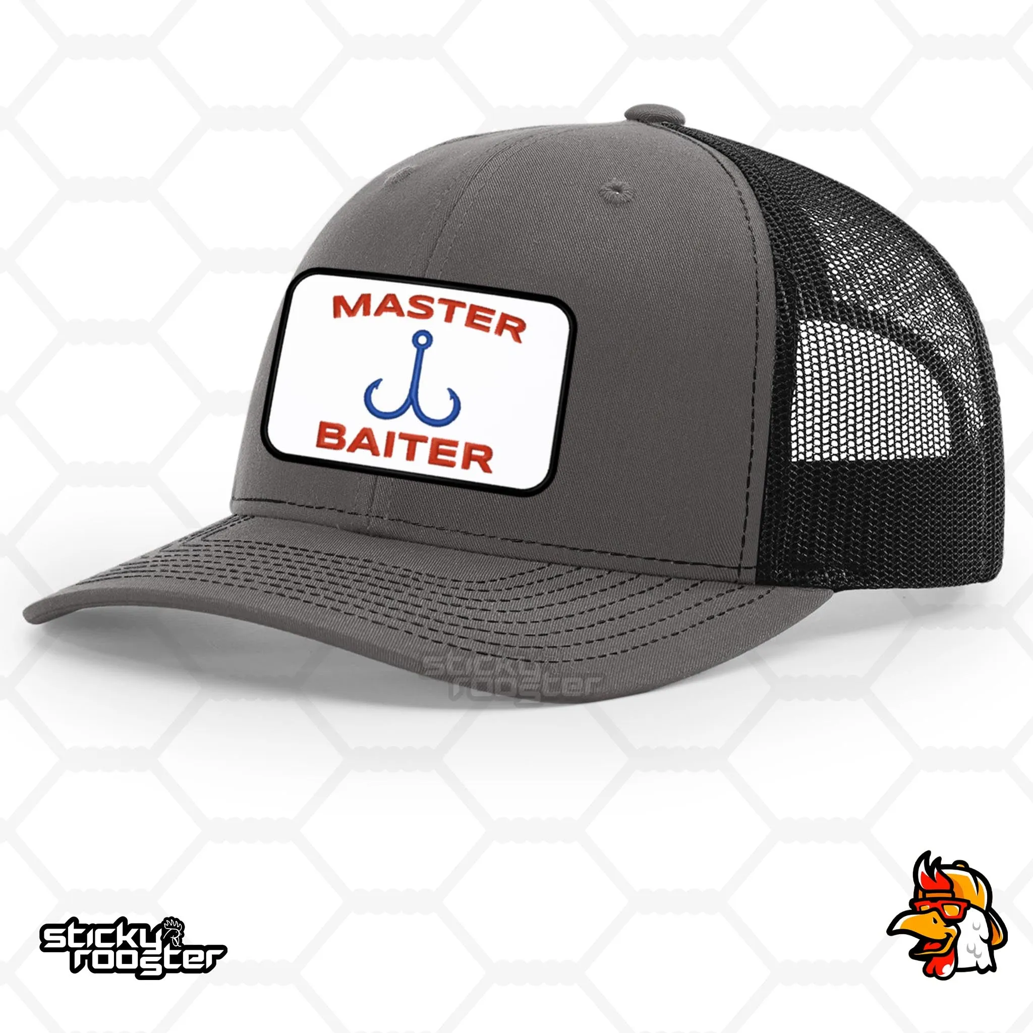 Master Baiter Embroidered Patch hat