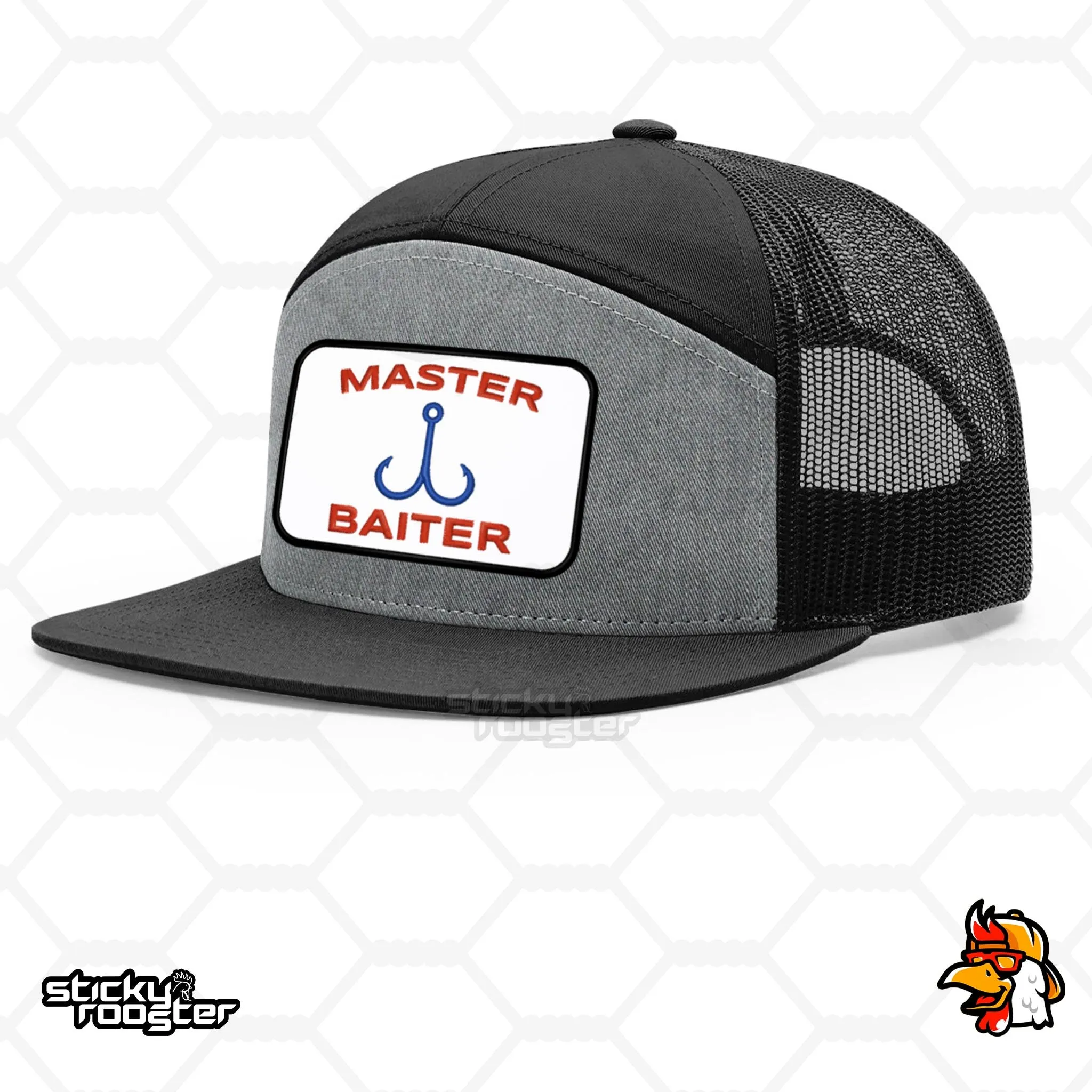 Master Baiter Embroidered Patch hat