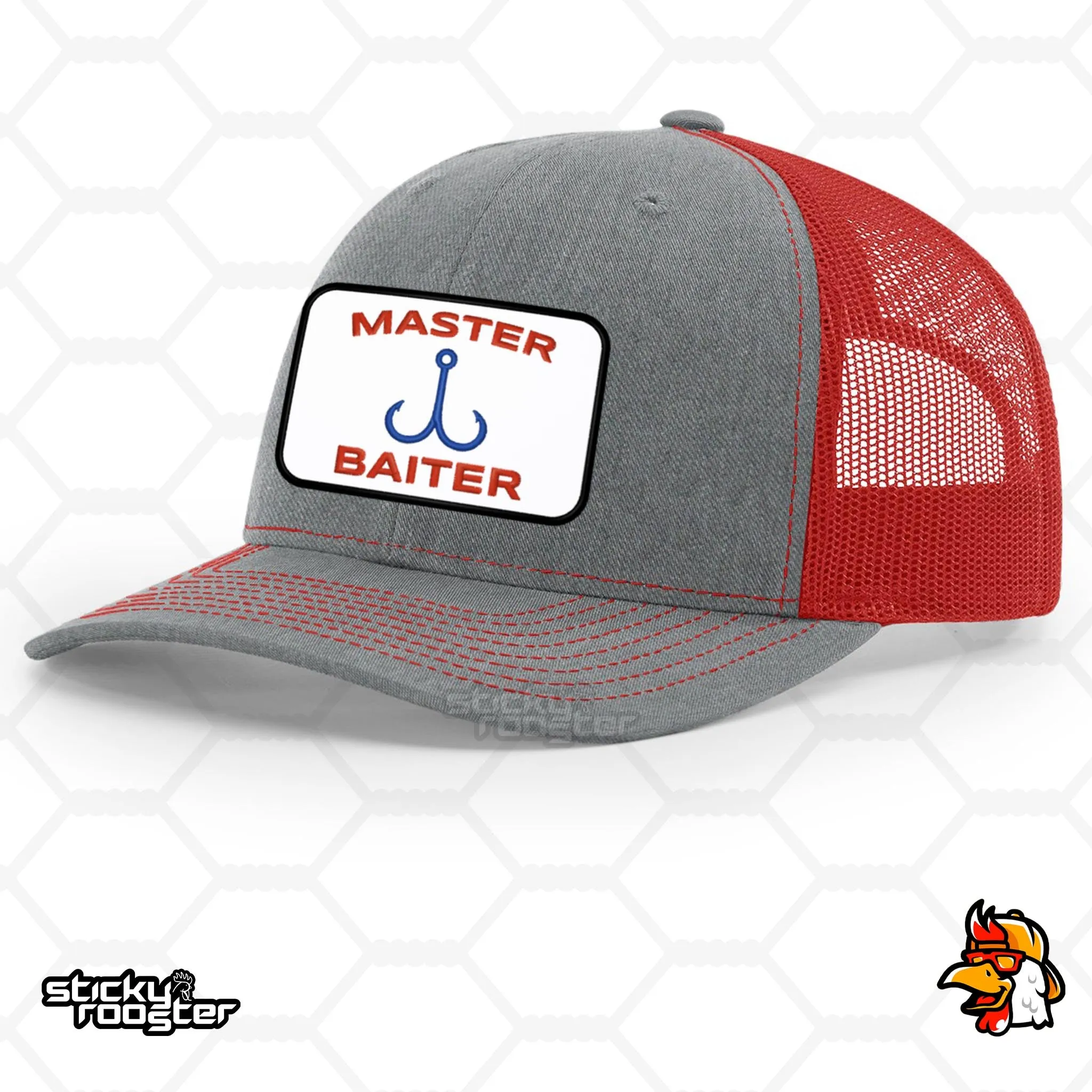 Master Baiter Embroidered Patch hat