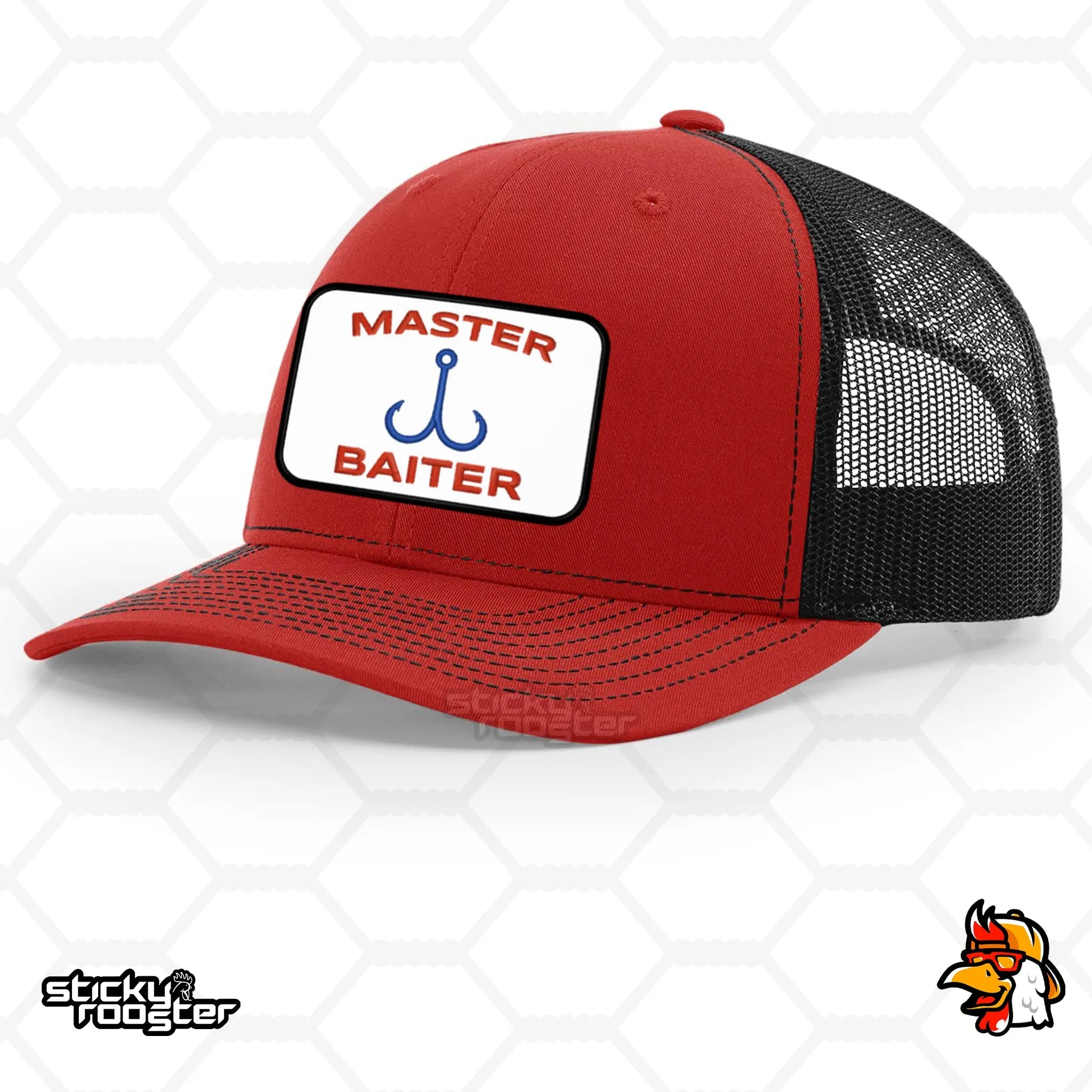 Master Baiter Embroidered Patch hat