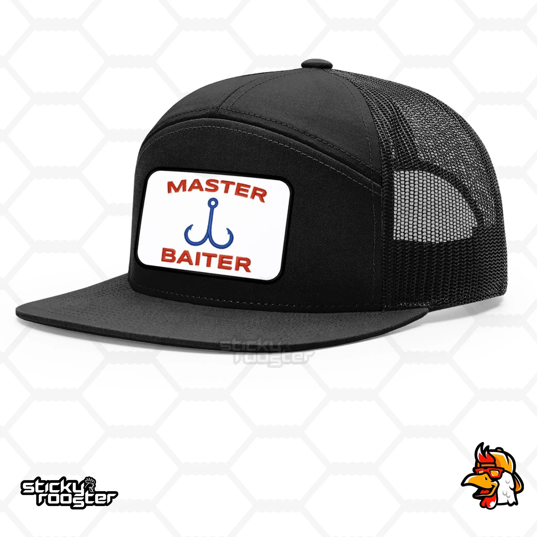 Master Baiter Embroidered Patch hat