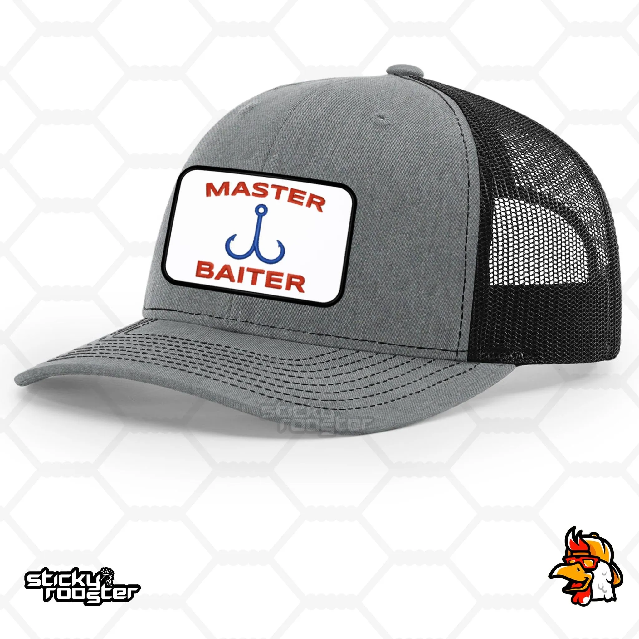 Master Baiter Embroidered Patch hat