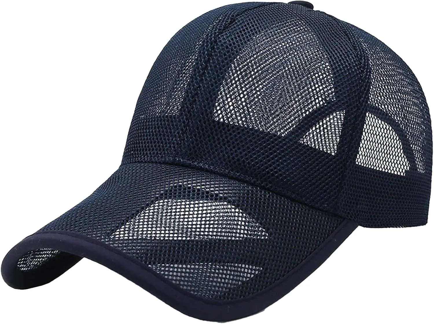 Men Women Summer Mesh Baseball Cap Adjustable Breathable Caps Casual Quick Dry Cool Hats