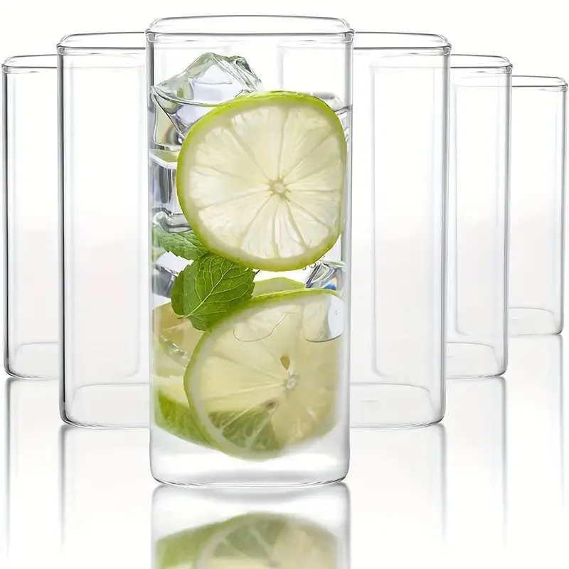 Minimalist Square Drinking Glasses – Modern Glassware for Every Occasion