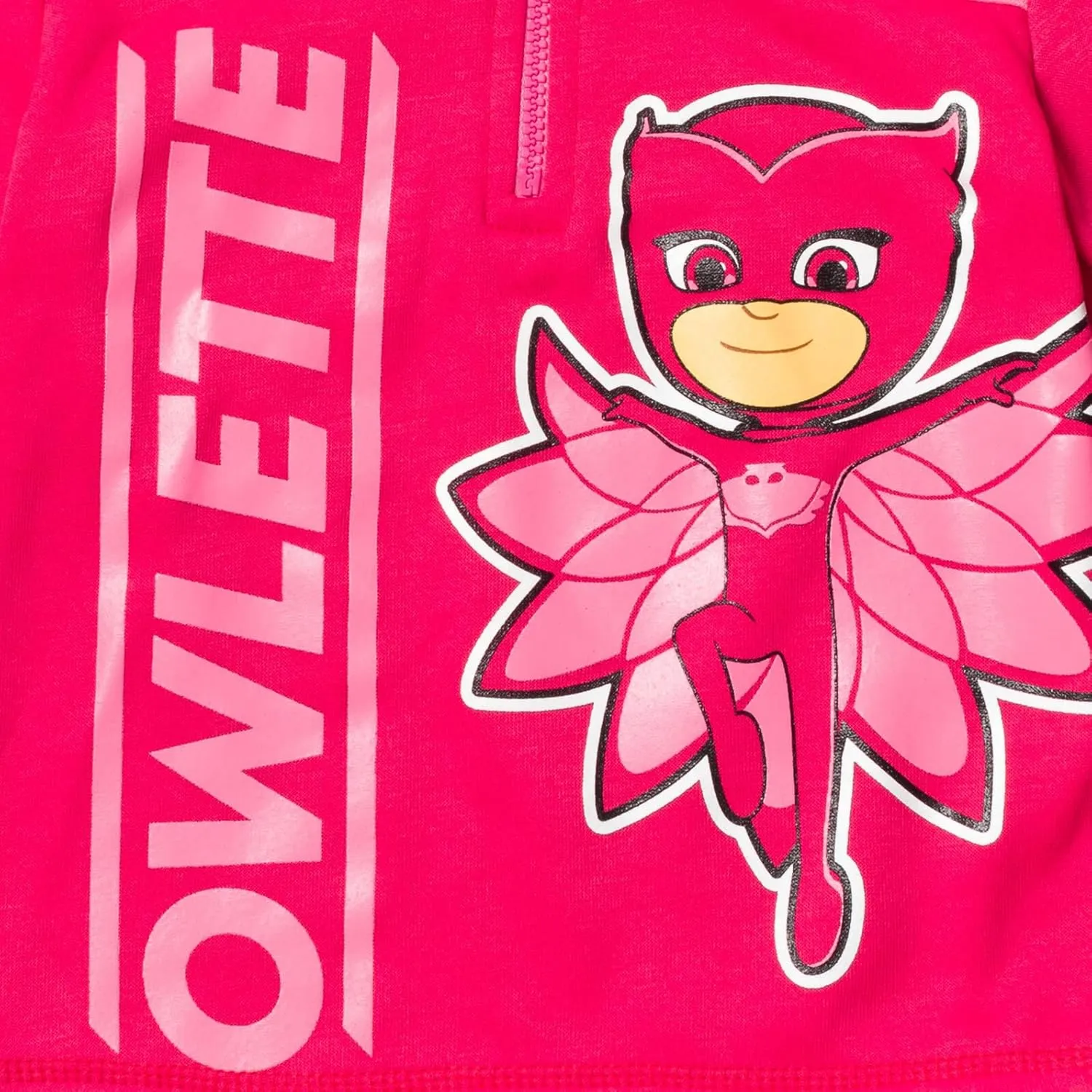 PJ Masks Catboy Gekko Owlette Fleece Half Zip Hoodie Toddler to Little Kid