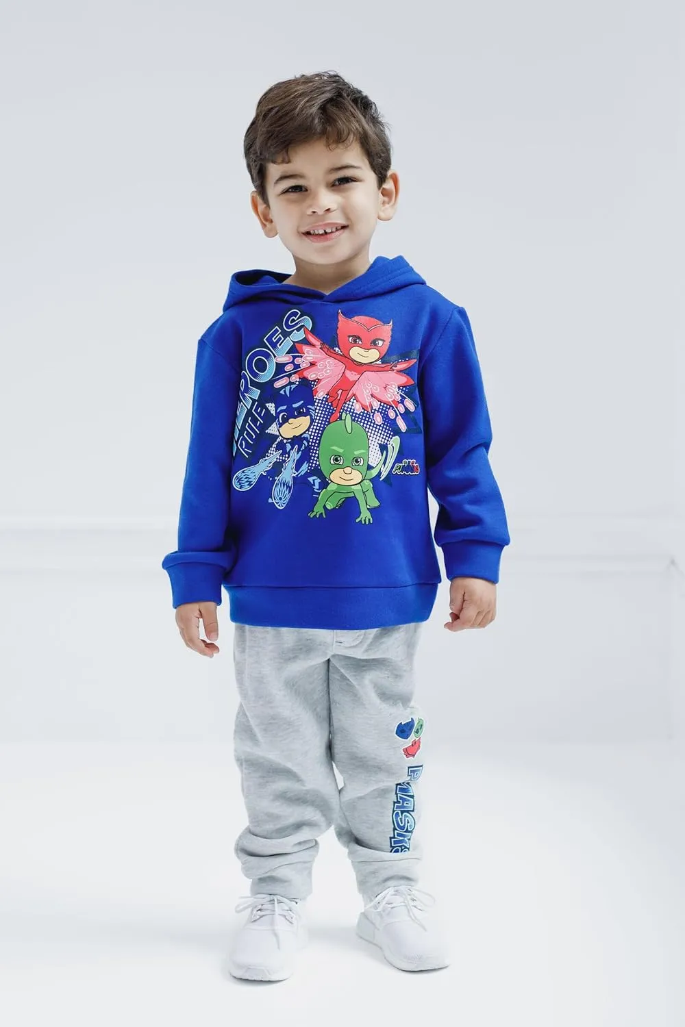 PJ Masks Owlette Gekko Catboy Pullover Hoodie & Pants Toddler to Little Kid