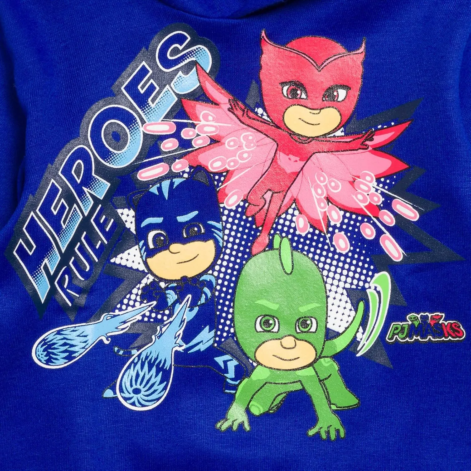 PJ Masks Owlette Gekko Catboy Pullover Hoodie & Pants Toddler to Little Kid