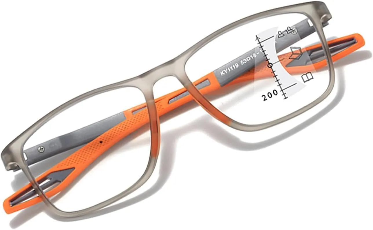 Progressive Multifocus Reading Glasses Men Ladies,Anti Blue Light Multifocal with Readers,Blue Light Blocking,for Sports,Reading the Newspaper,Working (Size :  1.50)