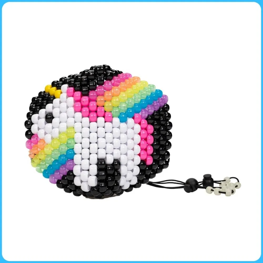 Rainbow Unicorn Glow-In-The-Dark Surgical Kandi Mask