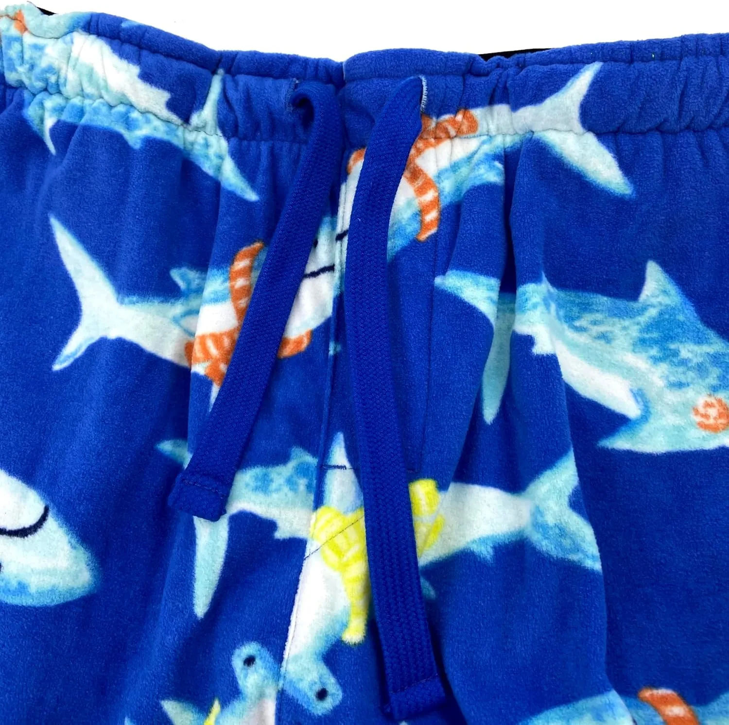 ROCK ATOLL Men's Soft Warm Fleece Animal Novelty Print Pajama Bottom Pants