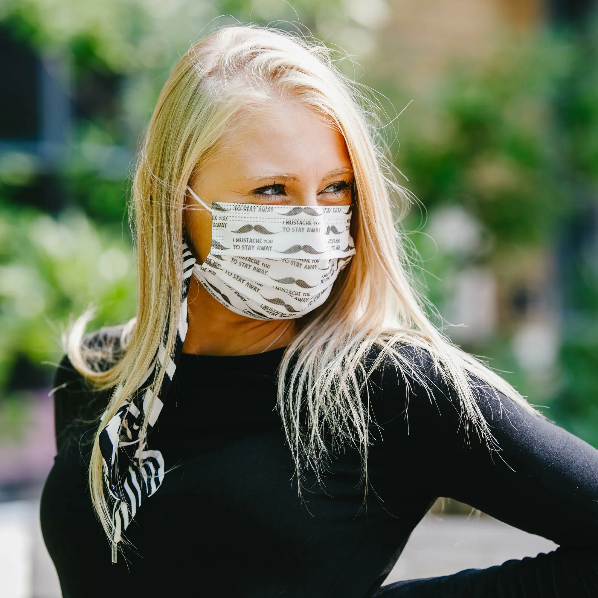 Safari Mask Ties Set of 2 - 48" x 2.5"