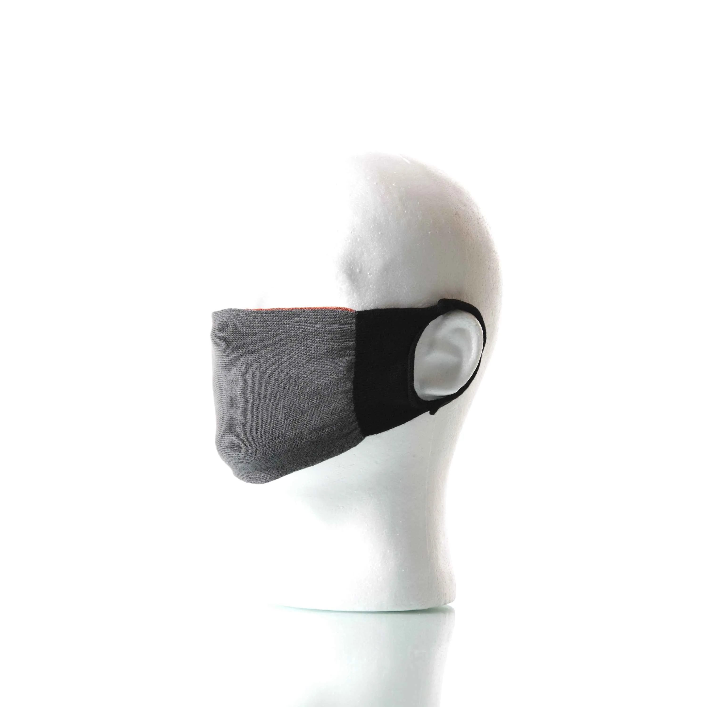 Salmon/Smoke Solid Mask