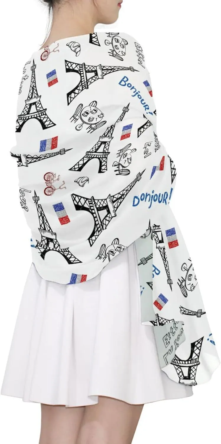 Scarf for Women Lightweight Fashion Scarves Sunscreen Shawls