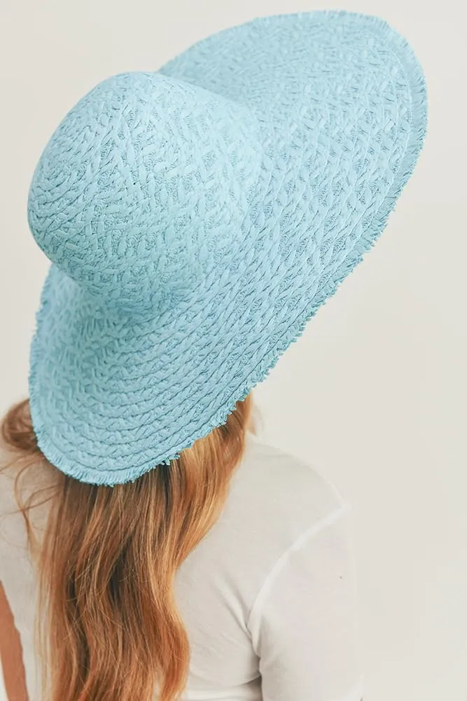 ScarvesMe Women's Extra Wide Brim Solid Color Colorful Floppy Sun Hat