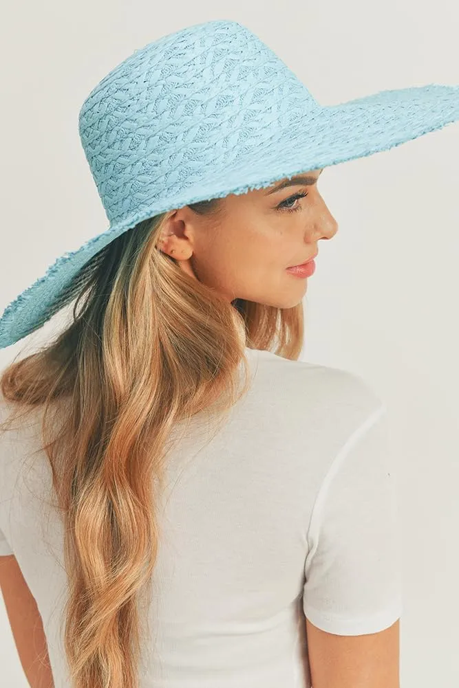 ScarvesMe Women's Extra Wide Brim Solid Color Colorful Floppy Sun Hat