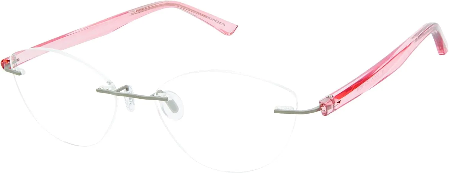 Scojo New York Gels Cupcake Cat Eye Reading Glasses, Handmade Scratch Resistant Readers for Women and Men