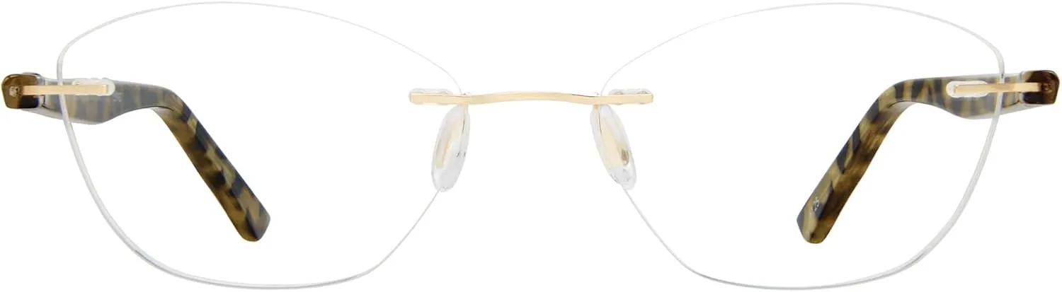 Scojo New York Gels Cupcake Cat Eye Reading Glasses, Handmade Scratch Resistant Readers for Women and Men