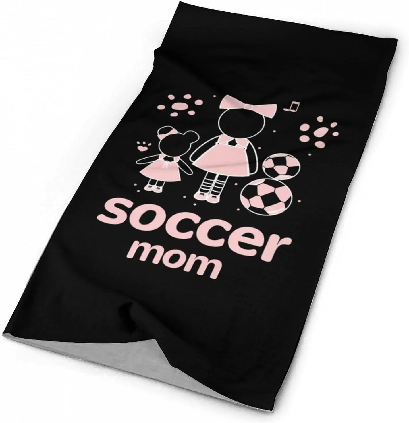 Soccer Mom Bandanas for Men Turban Seamless Neck Gaiter Windproof Face Mask Cover Cold Weather Scarf