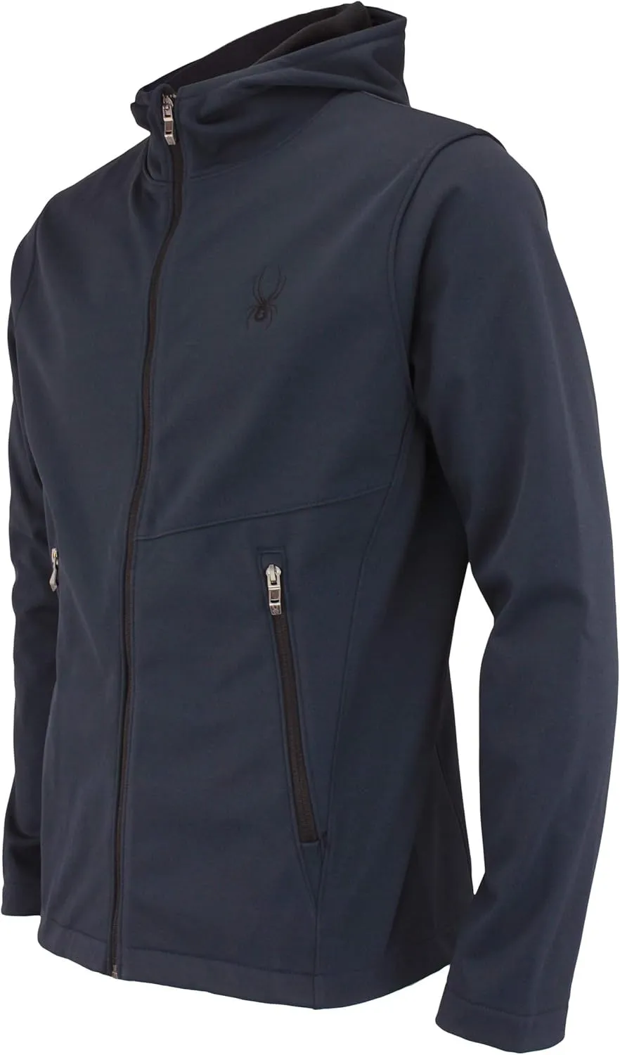 Spyder Men's Full Zip Hooded Soft Shell Jacket, Color Options