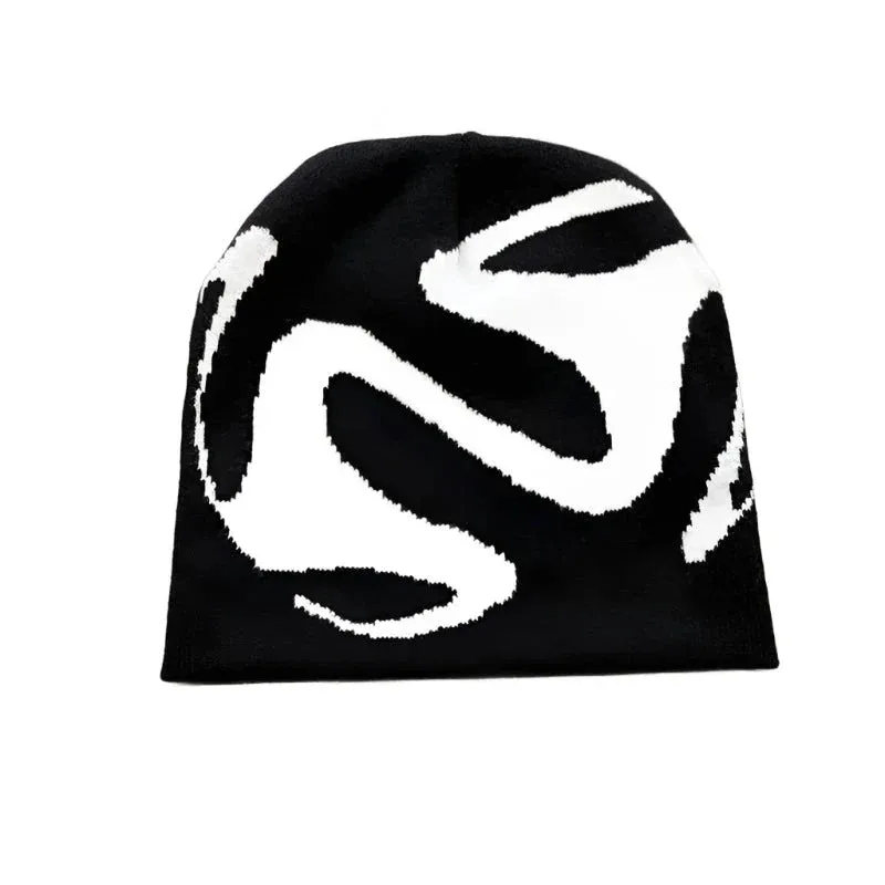 Y2K Graphic Beanie